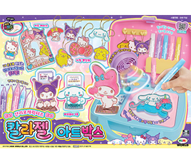 Sanrio characters Color Gel Art Box