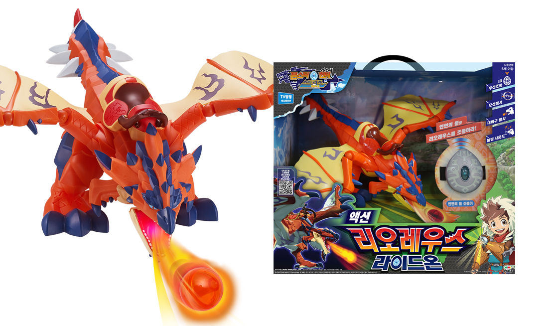 몬스터 헌터 스토리즈 액션 리오레우스 라이드온